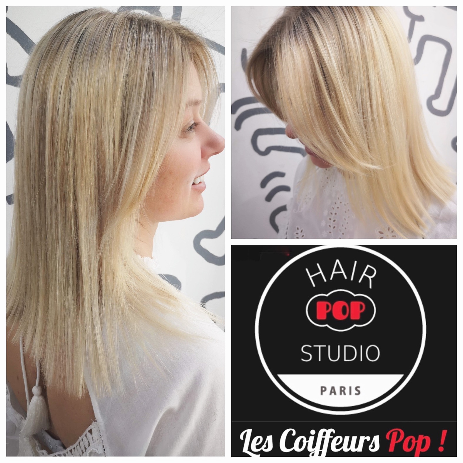 Balayage blond Californien 