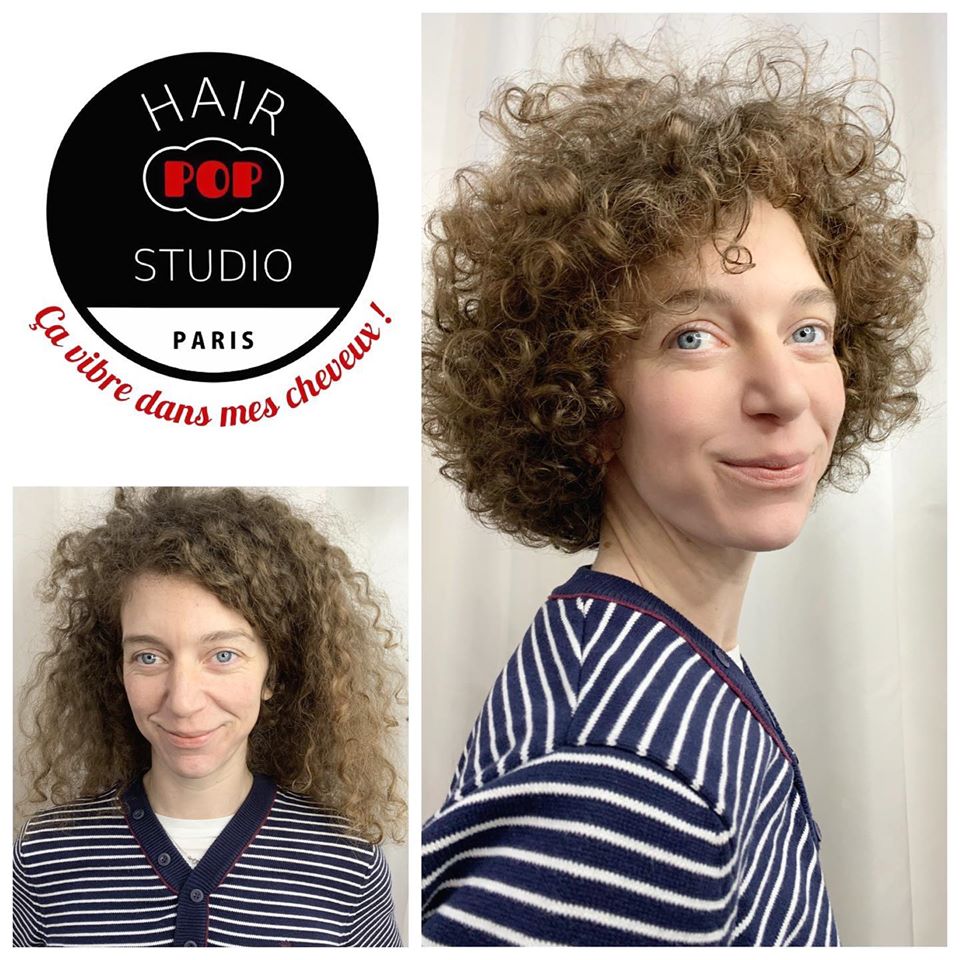 ✨AVANT // APRÈS ✨ Longtemps lissés, les cheveux bouclés sont aujourd'hui totalement assumés. Voici un avant / après d’une coupe qui frise la perfection ! 👌🏻✨